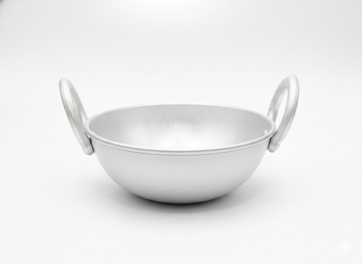 Gemini_Generated_Image_91wi3u91wi3u91wi Kadai |Aluminium|SS Handle| Small 500g